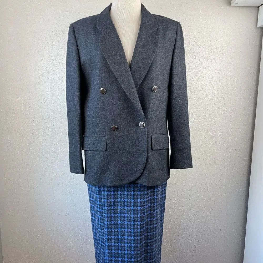 Pendleton Wool Jacket and Skirt Size 10 and 8 Respectively EUC